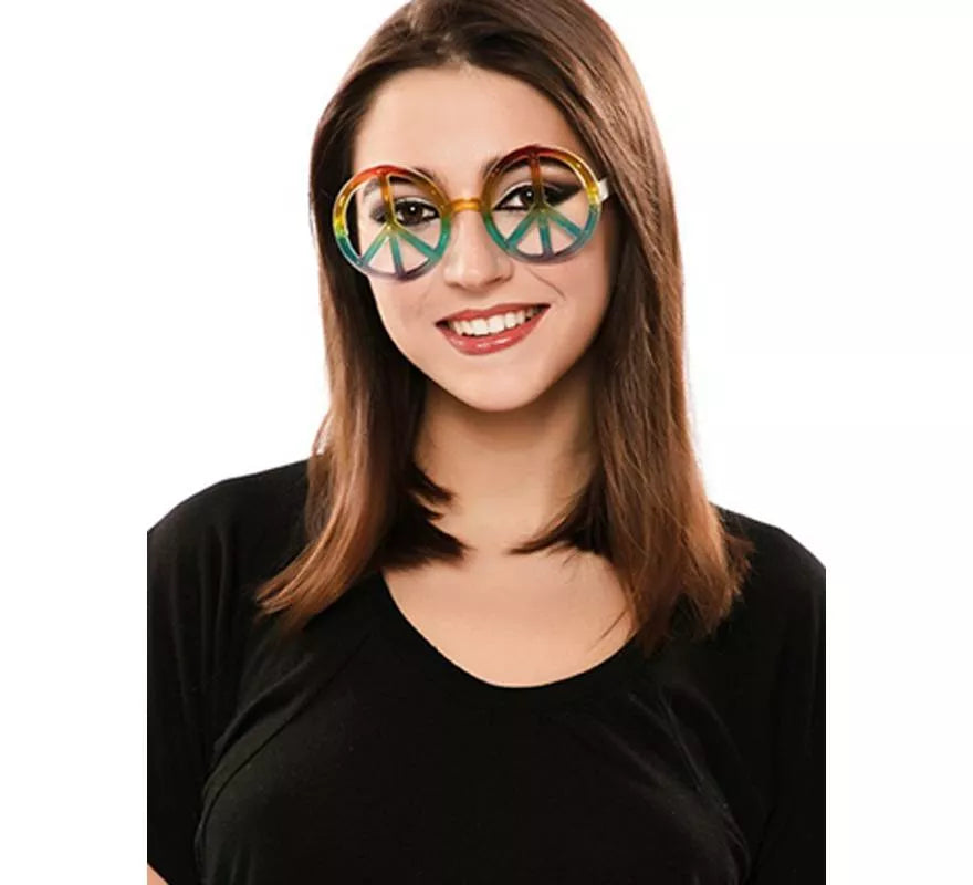 Translation missing: es.Gafas Hippie de la Paz Multicolor