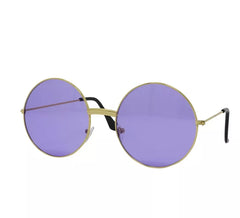 Lunettes Hippie Grandes. 4 coloris différents