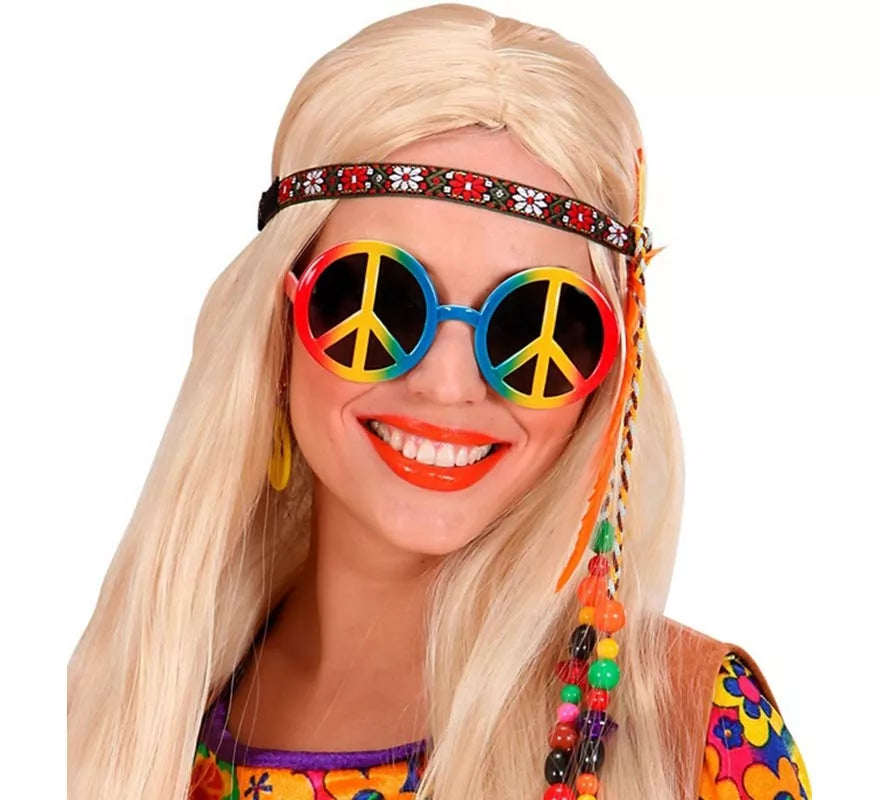 Translation missing: fr.Gafas Hippies de la Paz multicolores