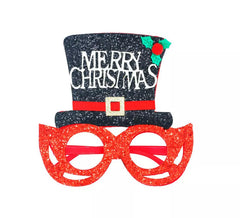 Verres 'Merry Christmas' à Paillettes