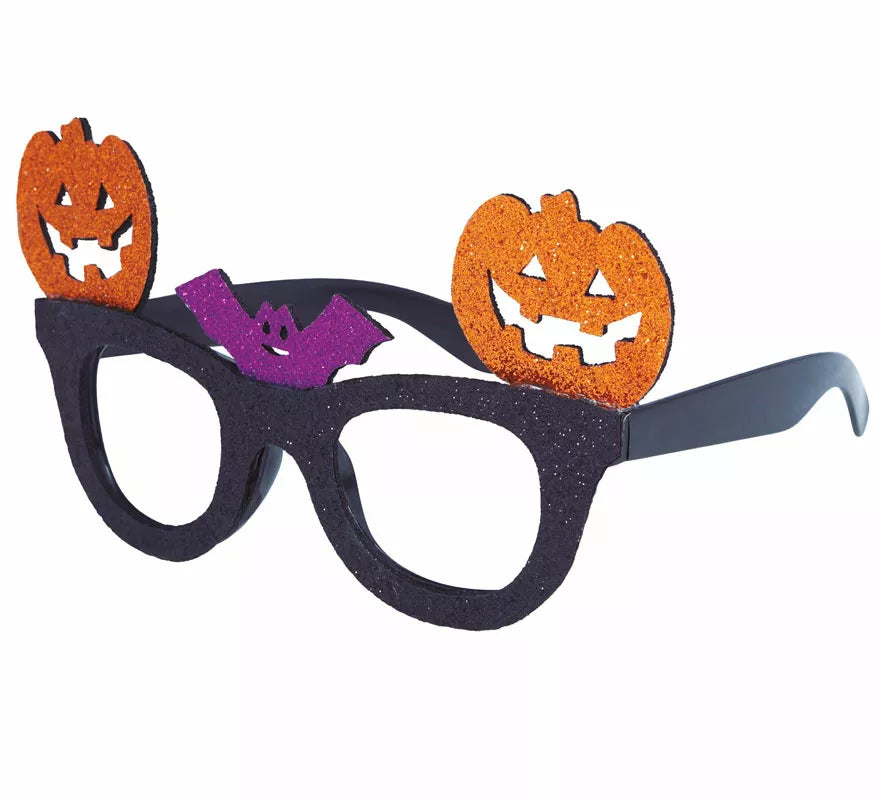 Translation missing: fr.Gafas Negras con Calabazas y Murciélago