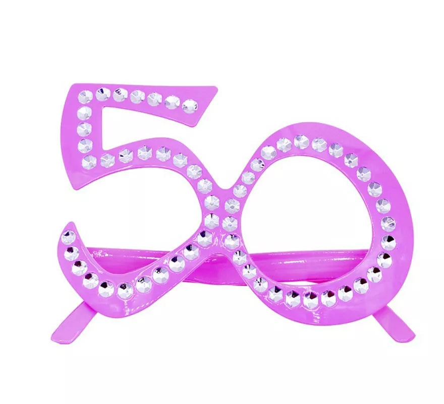 Translation missing: fr.Gafas número 50 lila brillantes