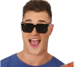 Lunettes à pixels noirs