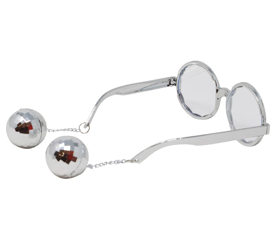 Translation missing: fr.Gafas Plateadas Grandes con Bolas