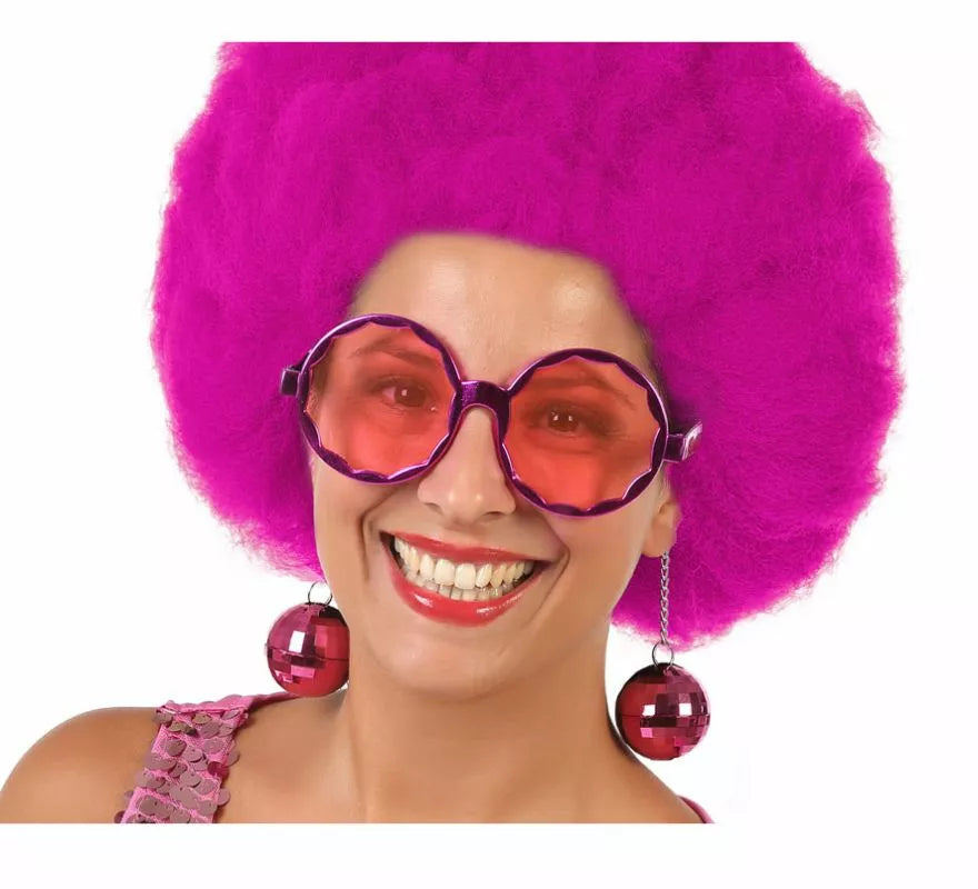 Translation missing: fr.Gafas Redondas con Bola Disco en 6 colores