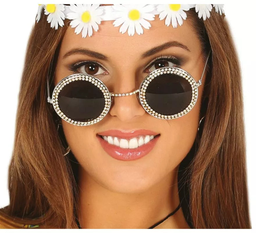 Translation missing: fr.Gafas Redondas con Brillantes