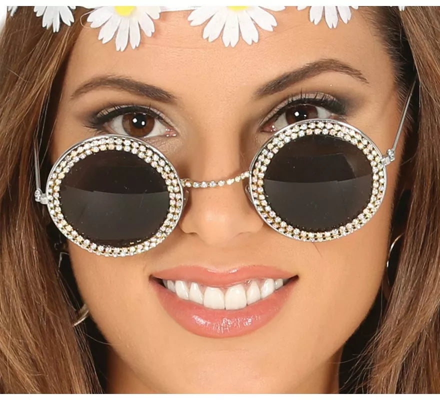 Translation missing: fr.Gafas Redondas con Brillantes