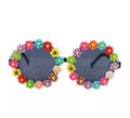 Gafas Redondas con Flores