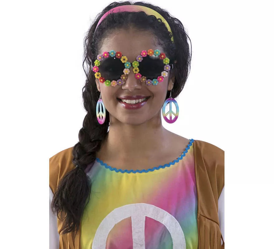 Translation missing: fr.Gafas Redondas con Flores