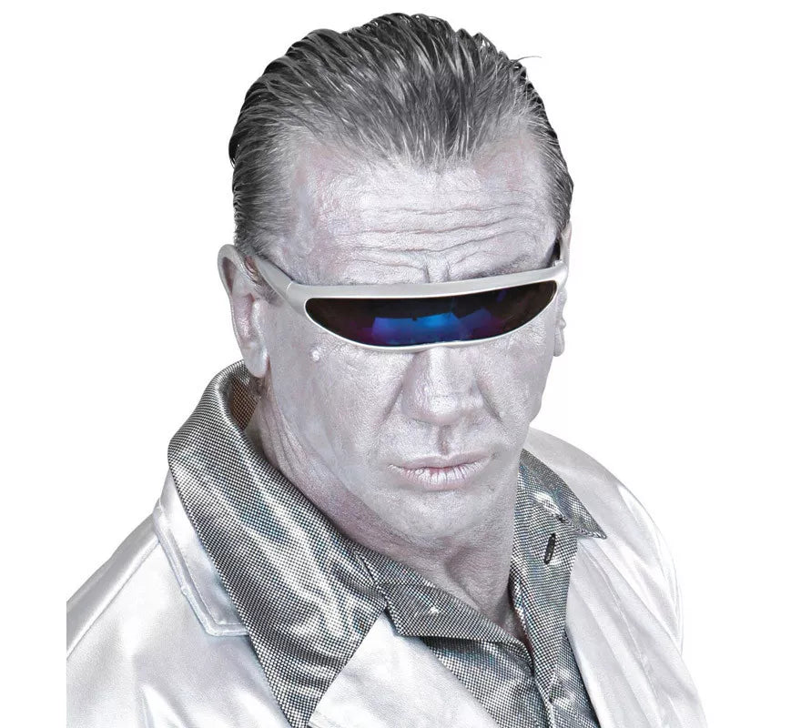 Translation missing: fr.Gafas Robot Plateadas Futuristas
