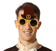 lunettes steampunk avec ornements
