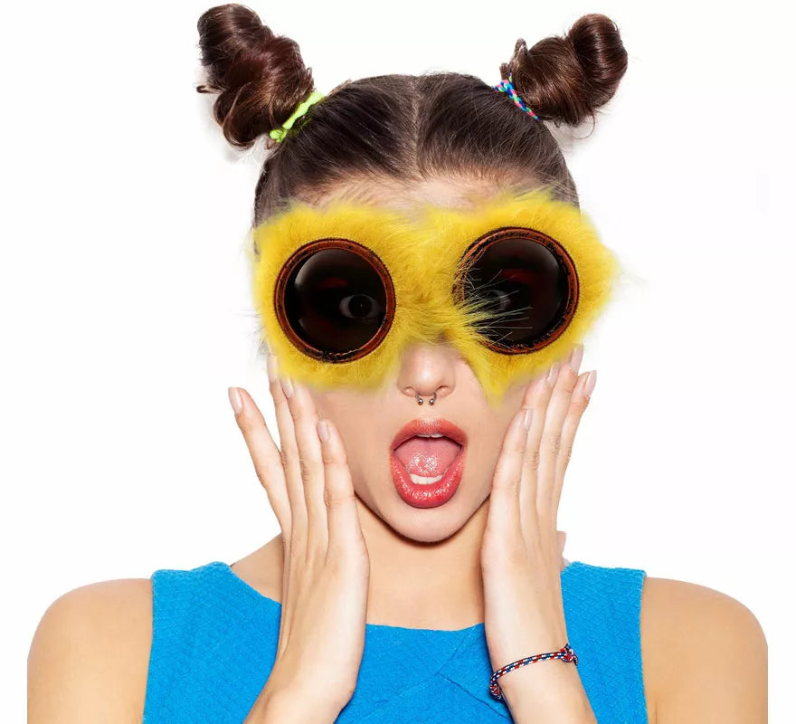 Translation missing: fr.Gafas Steampunk con Pelo amarillo