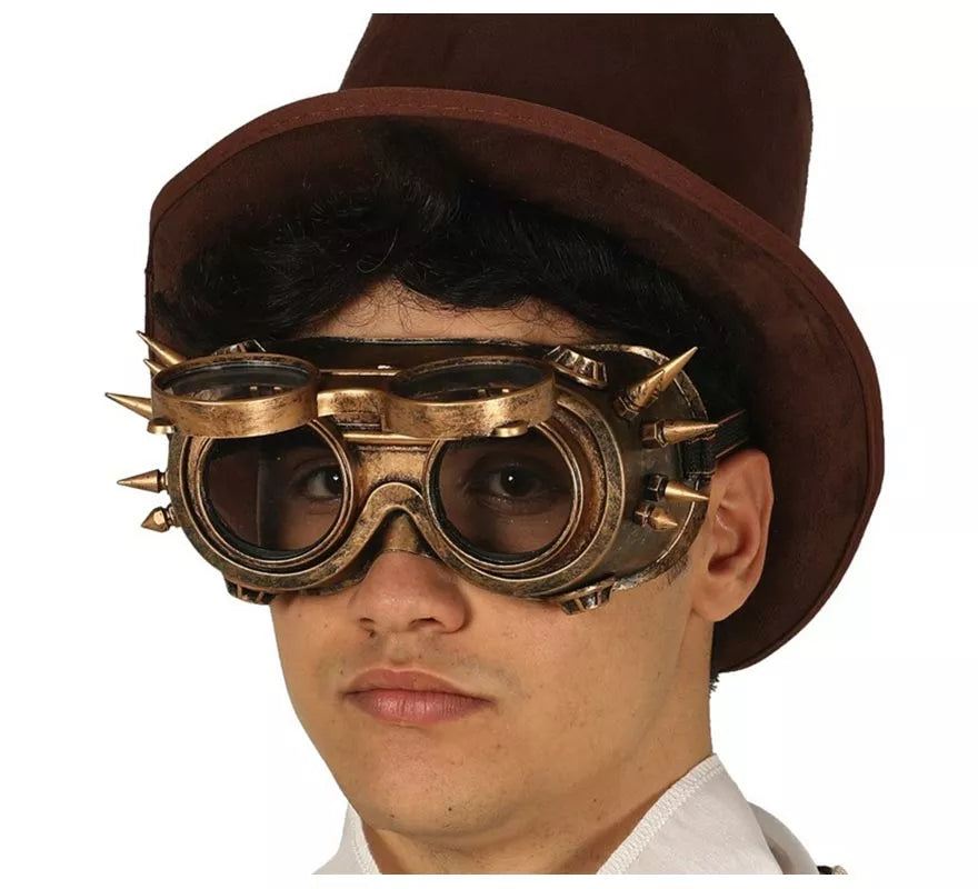 Translation missing: fr.Gafas Steampunk Doradas