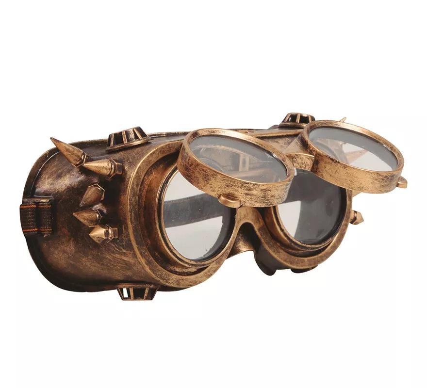 Translation missing: fr.Gafas Steampunk Doradas