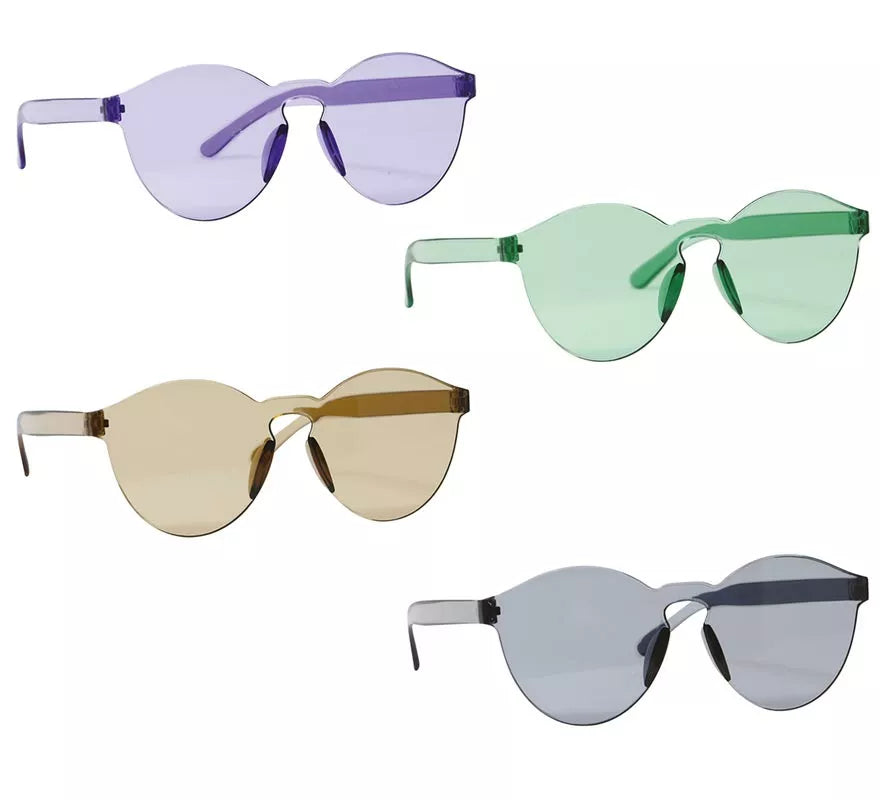 Translation missing: fr.Gafas Transparentes en Colores Surtidos