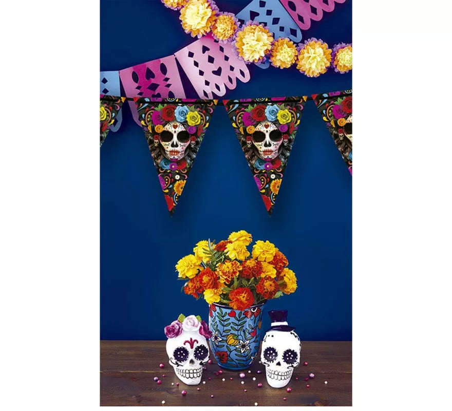 Translation missing: fr.Gallardete Catrina colorida de 300 cm