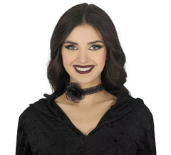 Tour de cou rose noire