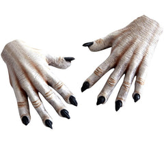 Fausses Mains Marcheurs Blancs Zombie