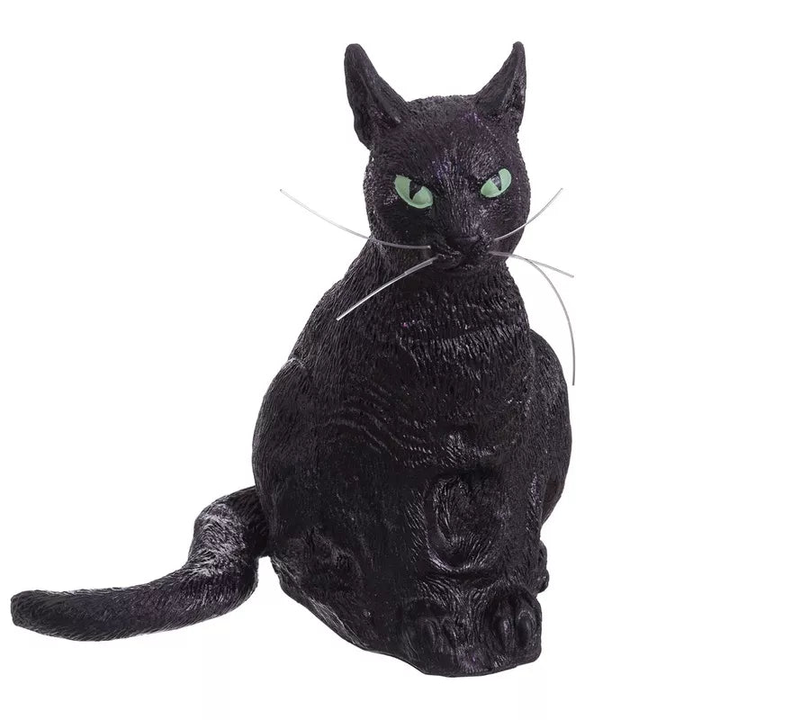 Translation missing: fr.Gato negro de PVC de 30x20x34 cm