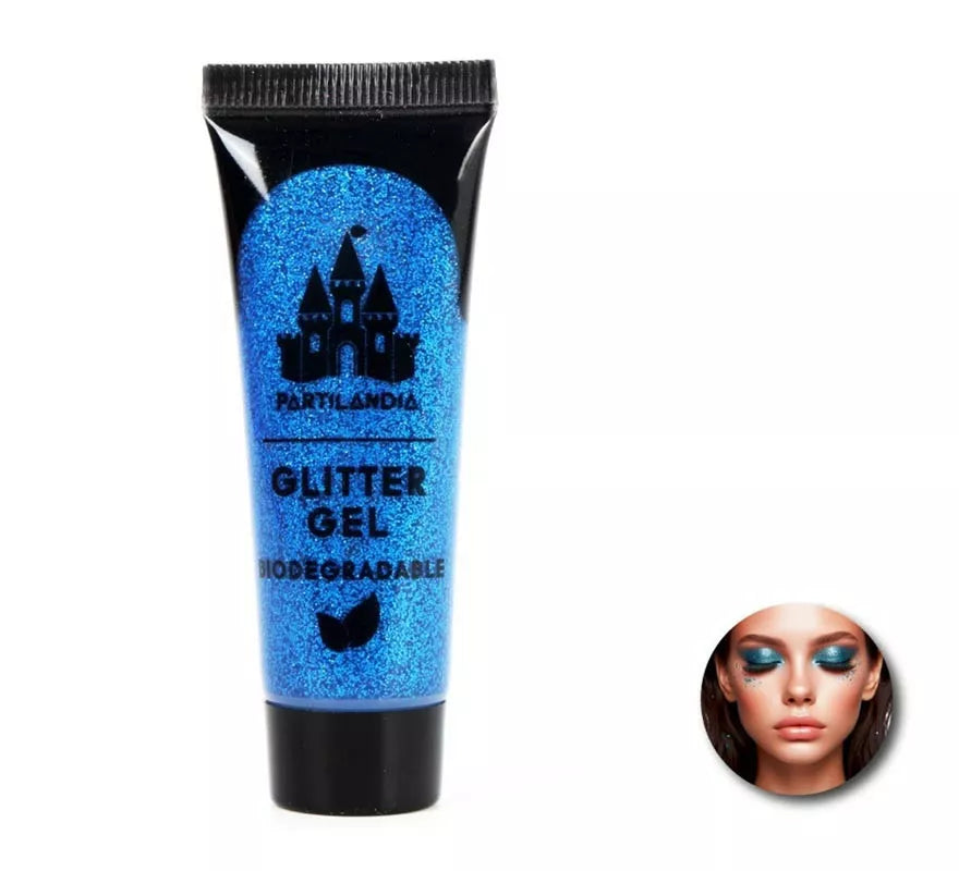 Translation missing: fr.Gel Glitter Biodegradable de 3x8 cm en varios colores