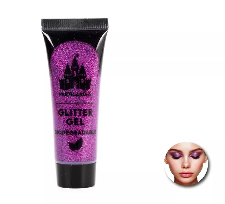 Translation missing: fr.Gel Glitter Biodegradable de 3x8 cm en varios colores