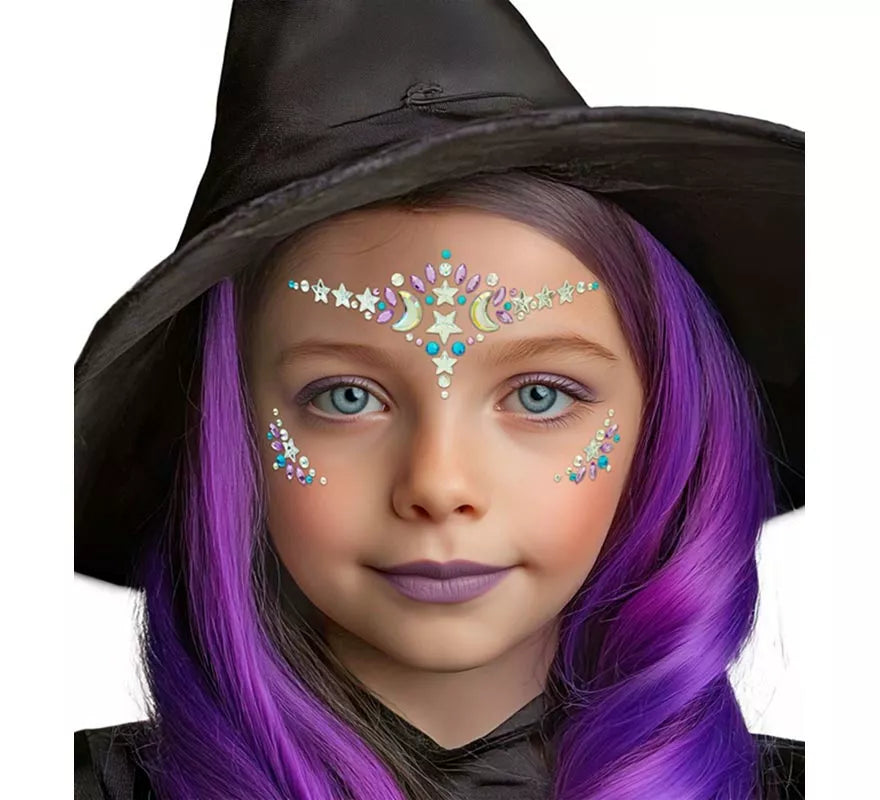 Translation missing: fr.Gemas Faciales Adhesivas de Bruja Infantil