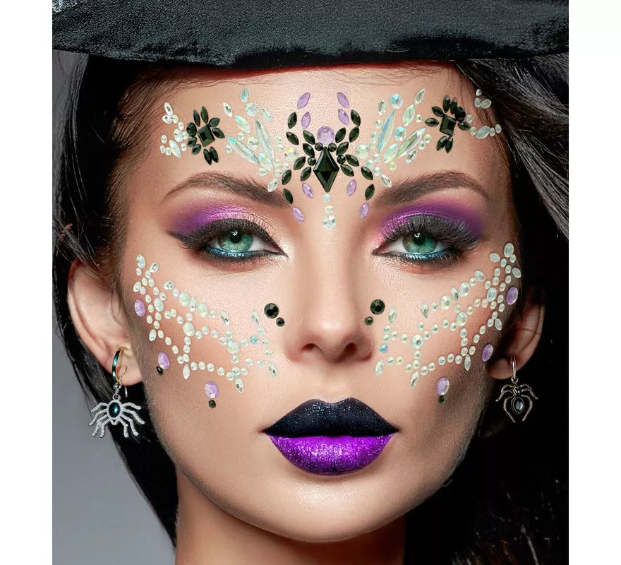 Gemas Faciales Adhesivas de Viuda Negra