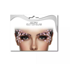Facial Gems Contour des Yeux fleurs roses