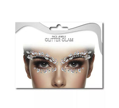 Facial Gems Contour des Yeux lunes argentées