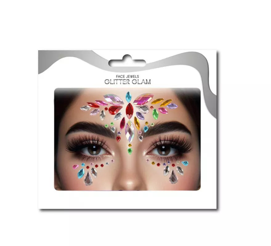 Translation missing: fr.Gemas Faciales diamantes multicolor