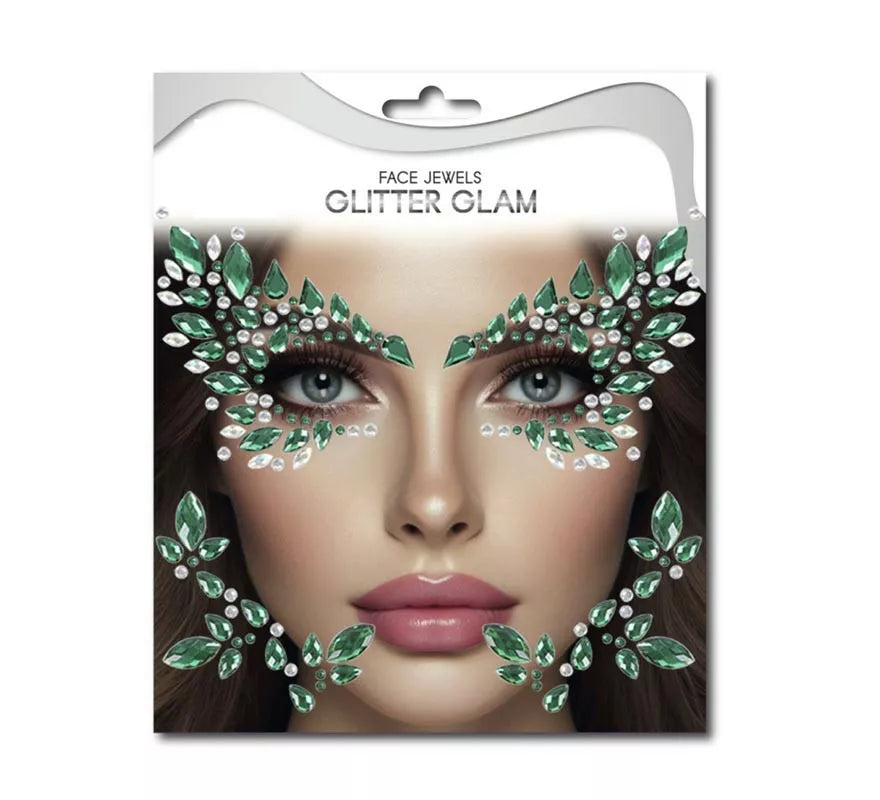 Translation missing: fr.Gemas Faciales Sticker Fashion gotas verdes