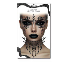 Gems Fashion Cascade Visage et Cou