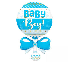 Ballon aluminium bébé garçon 90 cm