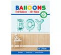 Globo de Foil BOY Azul de 41 cm
