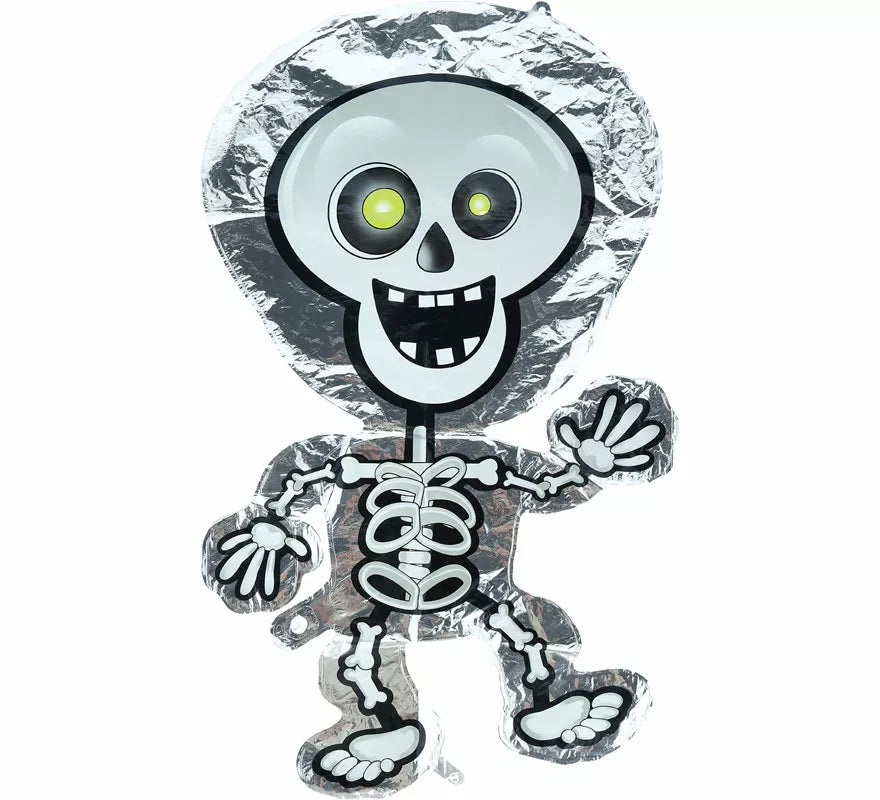 Translation missing: fr.Globo de Foil Esqueleto de 65 cm