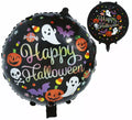 Globo de Foil Redondo Happy Halloween de 50 cm