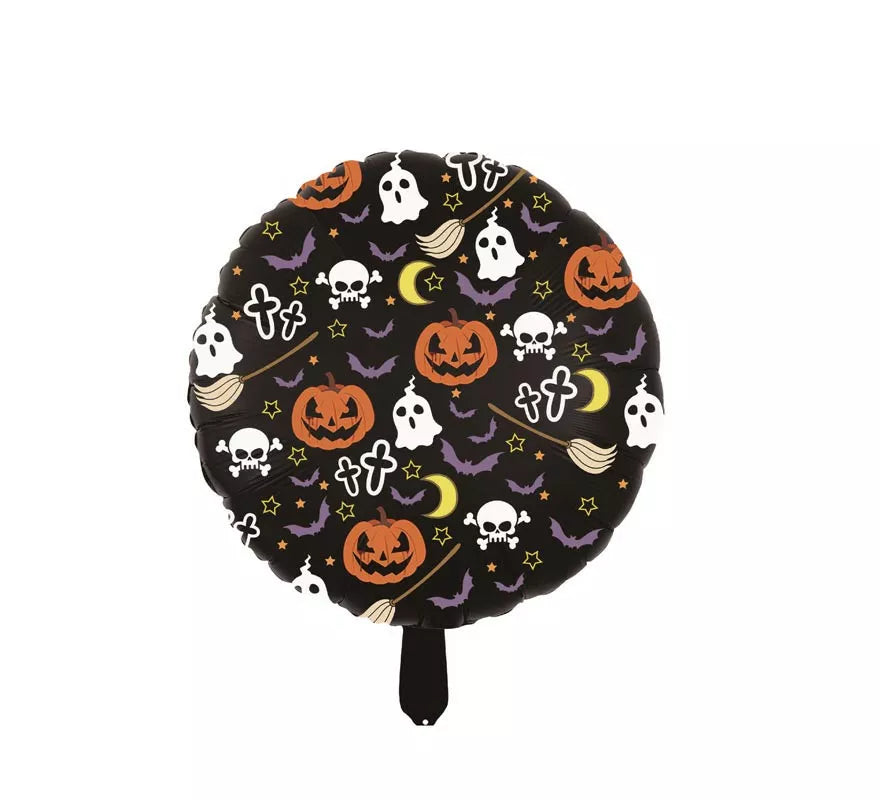 Translation missing: fr.Globo Foil Calabazas Halloween de 18 IN x 45 cm