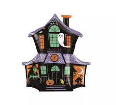 Ballon en aluminium Maison hantée d'Halloween 63X66 cm