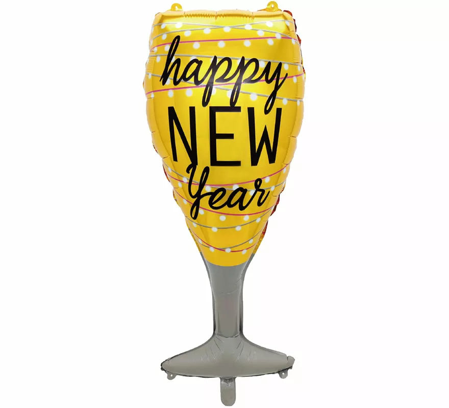 Translation missing: fr.Globo Foil Copa Happy New Year 45x100 cm