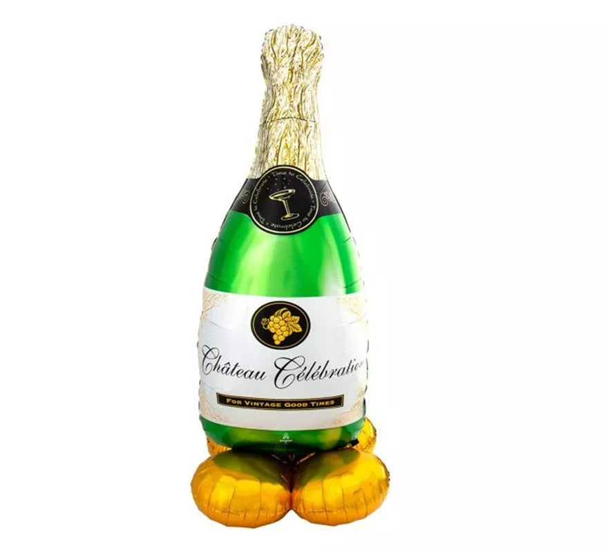 Translation missing: fr.Globo Foil Gigante Airloonz Botella Champagne 83X139 cm