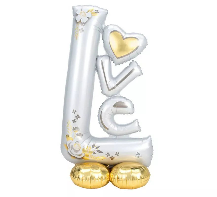 Translation missing: fr.Globo Foil Gigante Airloonz Love Wedding 73X147 cm