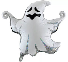 Ballon Foil Métallisé de Fantôme de 43 cm