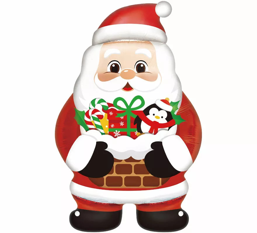 Translation missing: fr.Globo Foil Papá Noel 45x66 cm