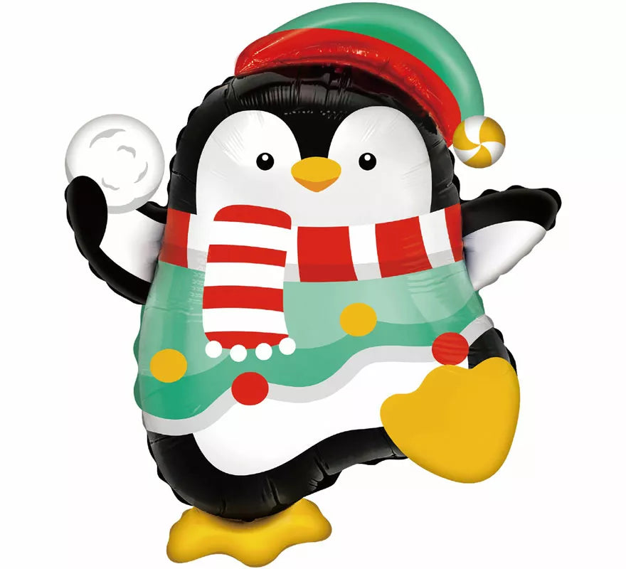 Translation missing: fr.Globo Foil Pingüino 60x65 cm