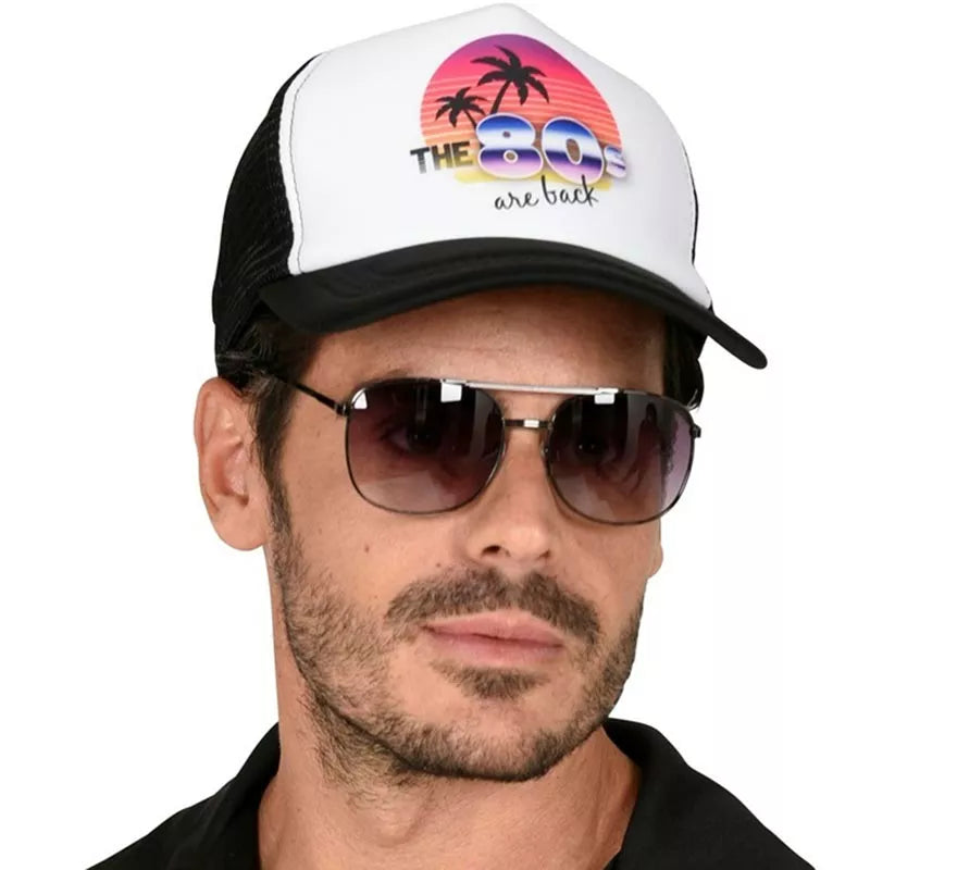 Translation missing: fr.Gorra Años 80 'The 80s are back' para adultos