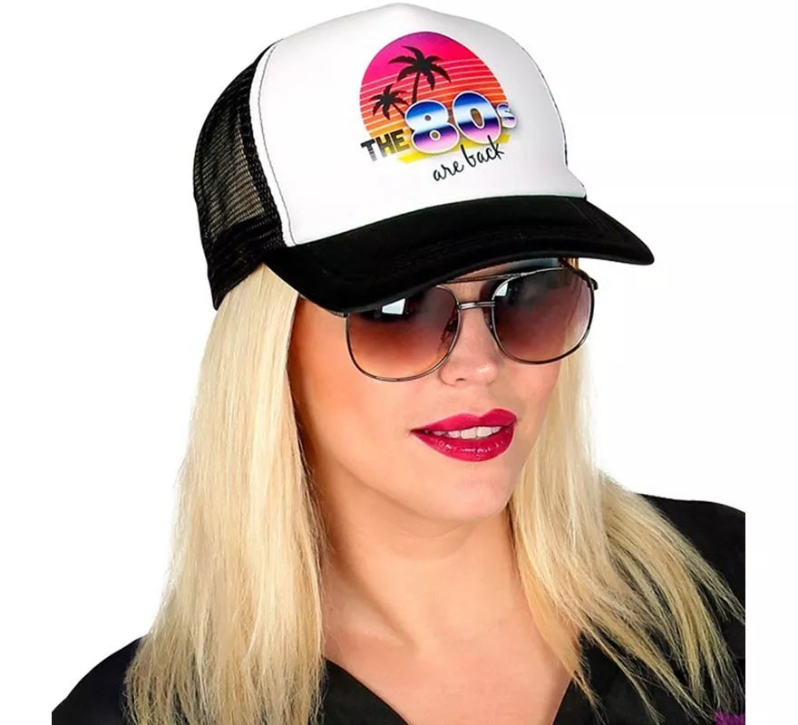 Translation missing: fr.Gorra Años 80 'The 80s are back' para adultos