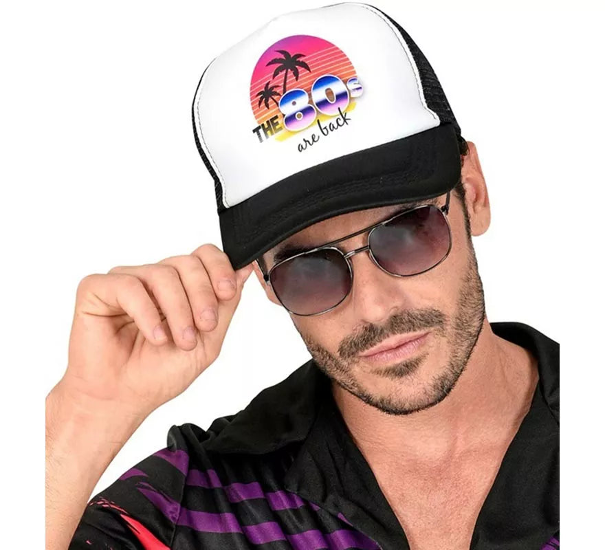 Translation missing: fr.Gorra Años 80 'The 80s are back' para adultos
