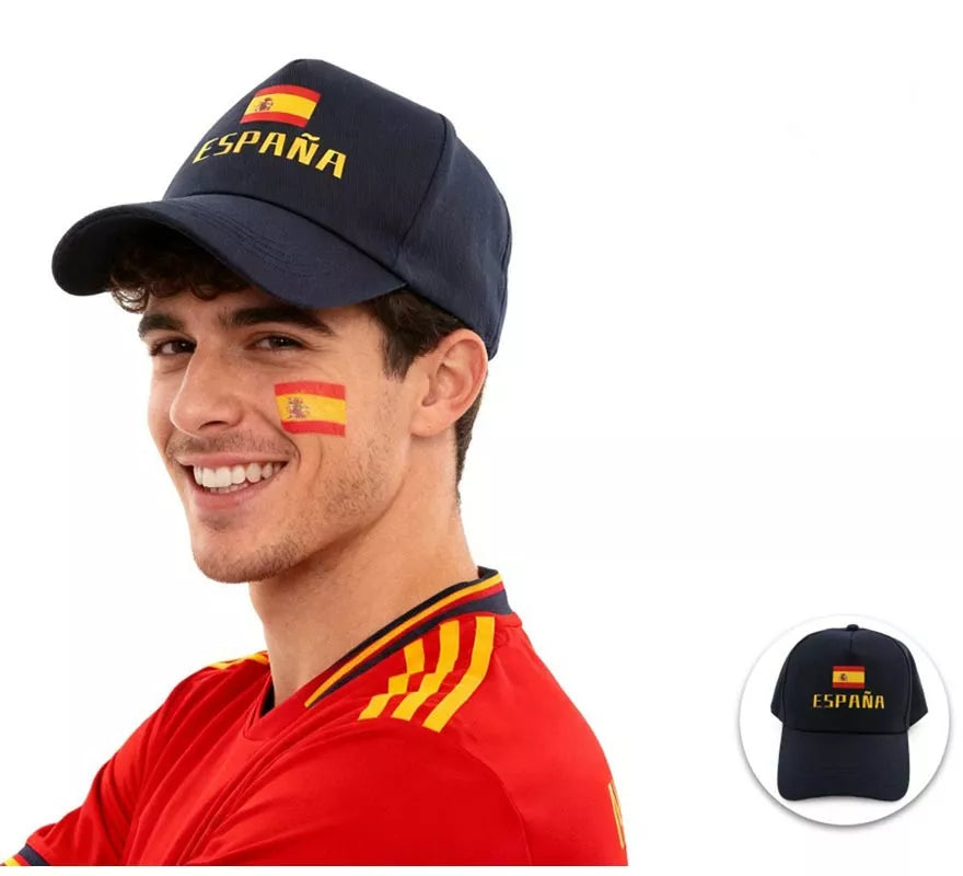 Gorra azul de España para adulto