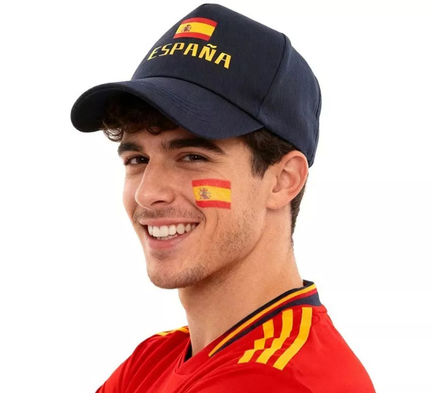 Translation missing: fr.Gorra azul de España para adulto