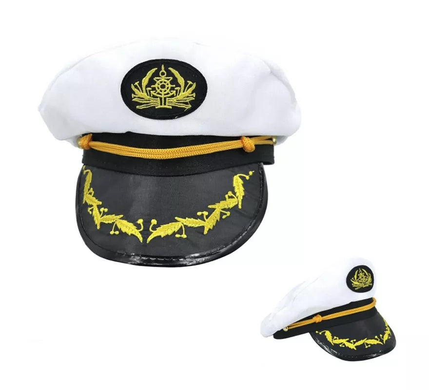 Translation missing: fr.Gorra de Capitán de Barco clásico
